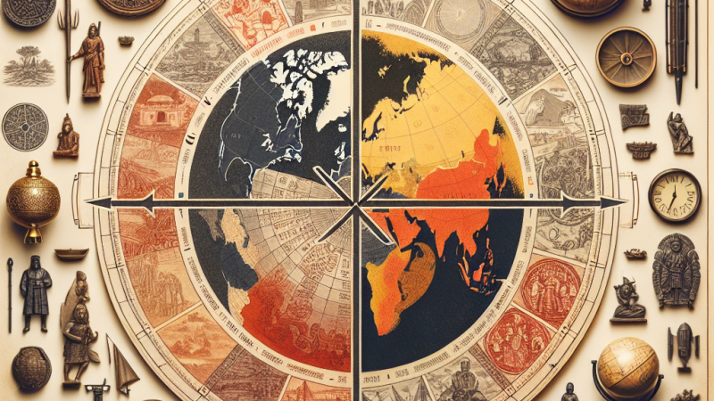 Temat eseju z komparatystyki cywilizacji i imperiów: 'Oddzielenie Zachodu od Wschodu, Południa od Północy' - szczegółowe informacje do rozwinięcia tekstu