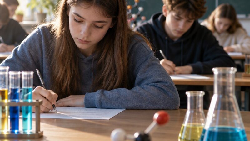 Test diagnostyczny z chemii dla klas 7 i 8