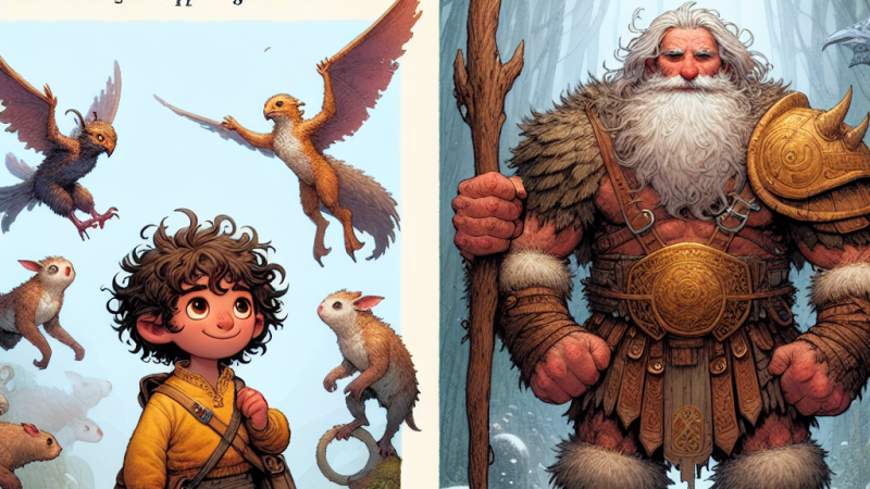 Thorin Dębowa Tarcza i Bilbo Baggins - charakterystyka porównawcza