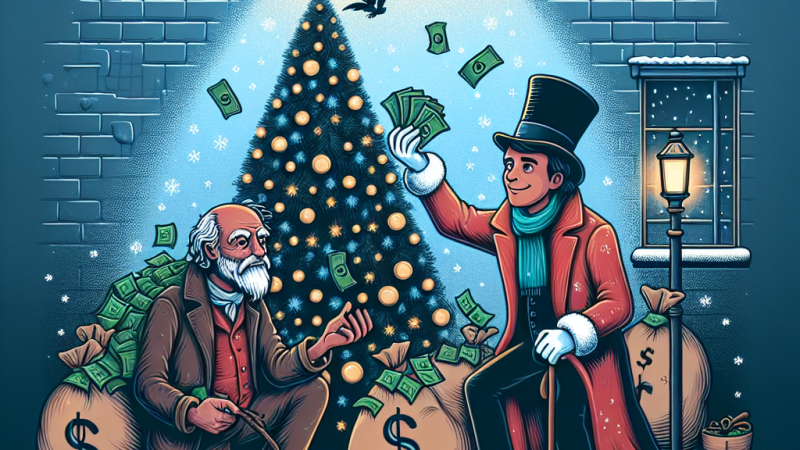 To nie pieniądze decydują o szczęściu człowieka: "Opowieść wigilijna"