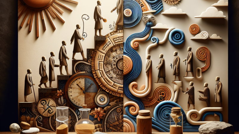 Tradycja kontra poszukiwanie nowych dróg: różne postawy człowieka wobec rzeczywistości.