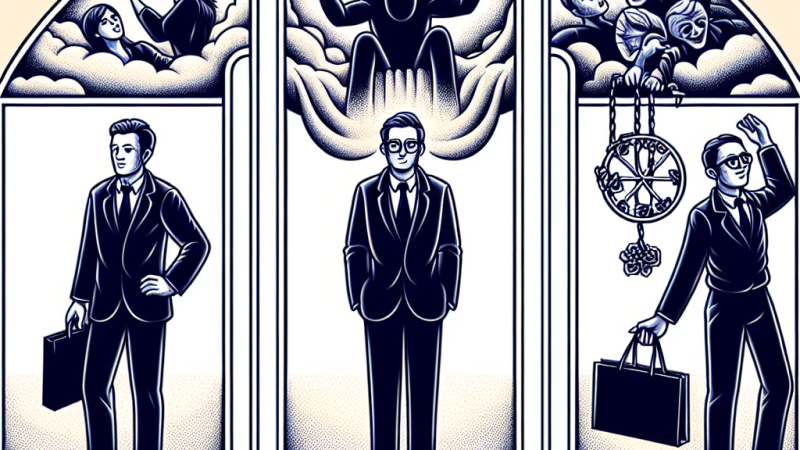 Tragedia ludzkiego losu: wpływ postawy życiowej na przeznaczenie.