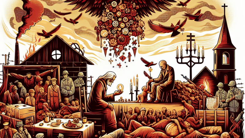 Tragizm Kolumbów na podstawie utworów Krzysztofa Kamila Baczyńskiego