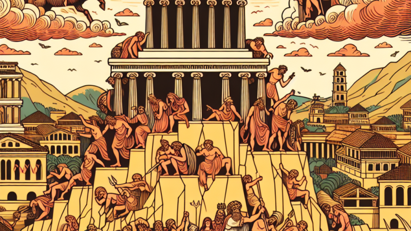 Troja jako symbol upadku świata