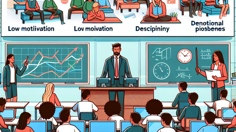 Trudności wychowawcze w edukacji.
