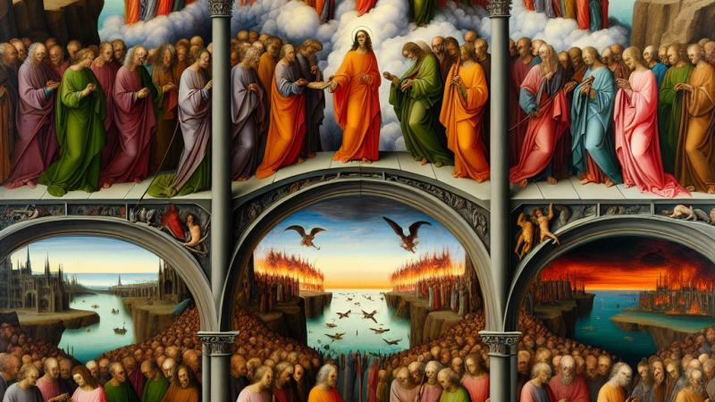 Tryptyk Hansa Memlinga: "Sąd ostateczny"