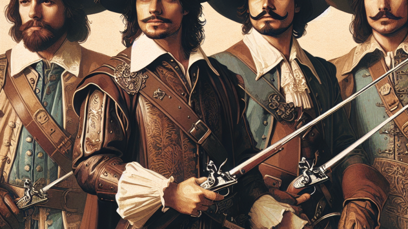 Trzej muszkieterowie - plan wydarzeń