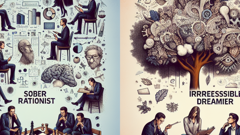 Trzeźwy racjonalista vs niepoprawny marzyciel: wpływ postawy życiowej na losy i relacje