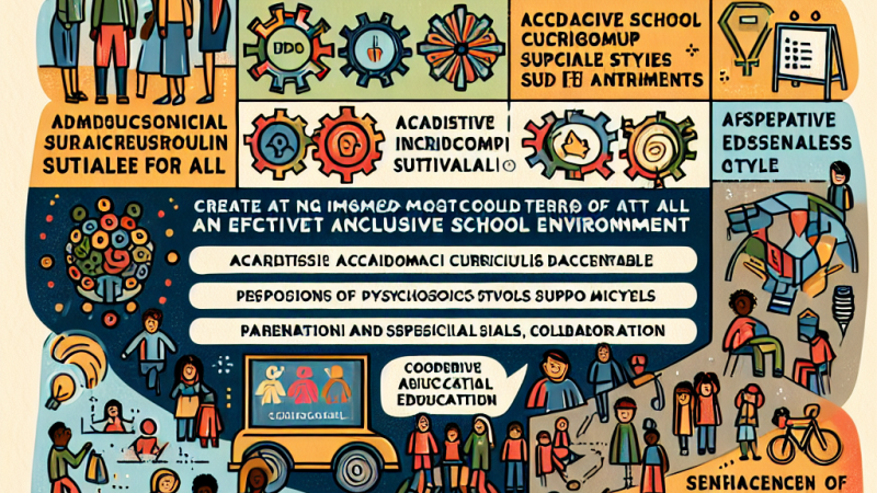 Tworzenie inkluzyjnego środowiska szkolnego