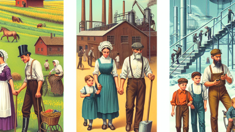 Typy rodzin w zależności od epoki: preindustrialnej, industrialnej, postindustrialnej