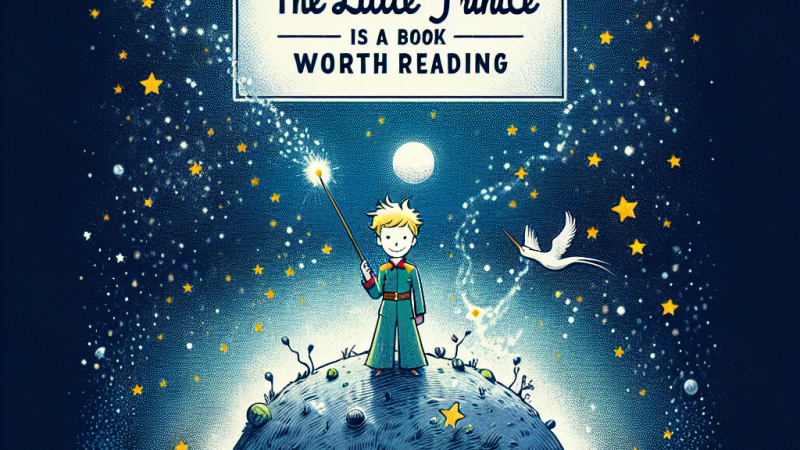 Udowodnij, że "Mały Książę" to książka warta przeczytania