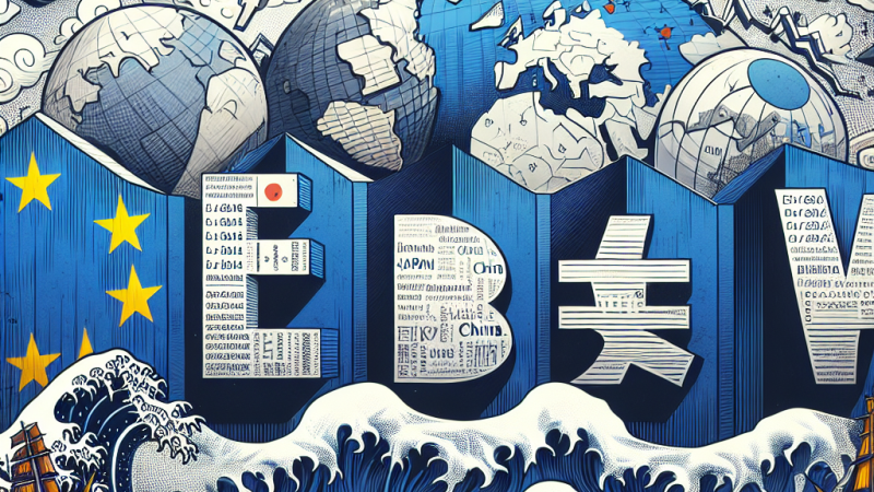 Unia Europejska i inne centra gospodarki światowej: Chiny, Japonia, USA