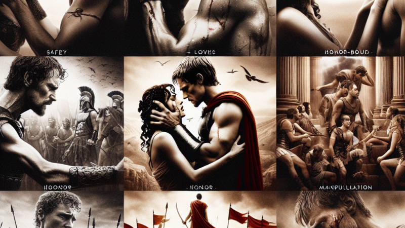 Uniwersalna i ponadczasowa treść filmu "Troja".