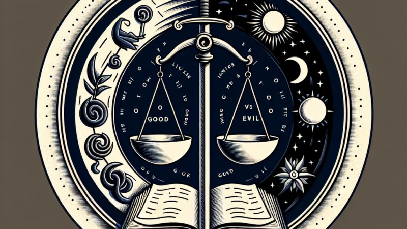 W jaki sposób w literaturze odzwierciedla się problem walki dobra i zła? Omów to zagadnienie odwołując się do wybranych przez siebie dzieł.