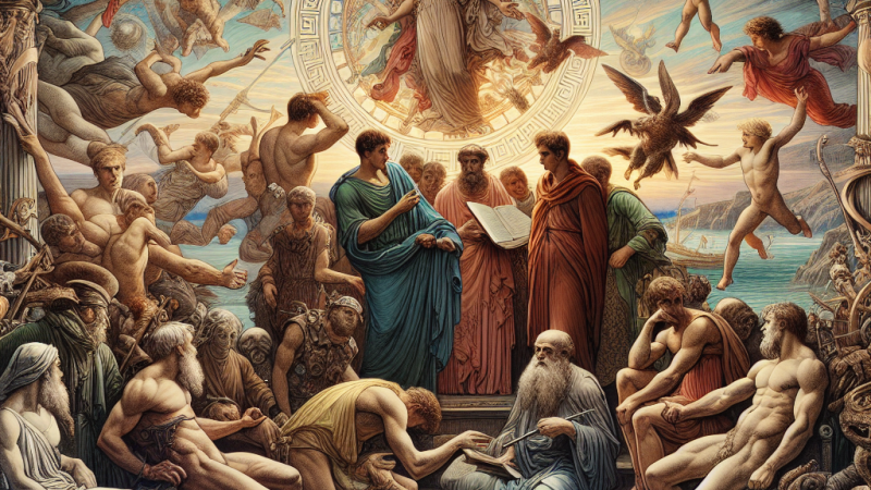 W jakim celu twórca nawiązuje do motywów mitologicznych? Omów zagadnienie na podstawie Odprawy posłów greckich Jana Kochanowskiego. W swojej odpowiedzi uwzględnij również wybrany kontekst.