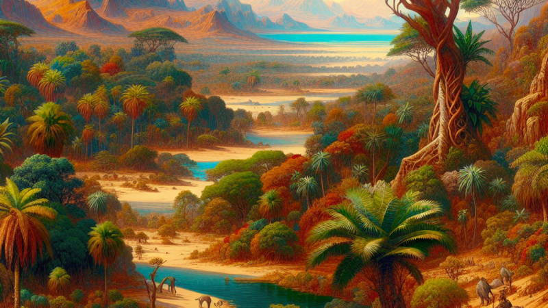 W pustyni i w puszczy - opis puszczy