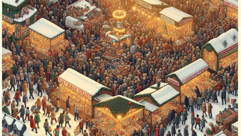 W wielu miastach organizowane są przedświąteczne jarmarki które cieszą się dużą popularnością wśród mieszkańców i turystów. Napisz rozprawkę w której przedstawisz dobre i złe strony organizacji takich imprez. Po angielsku