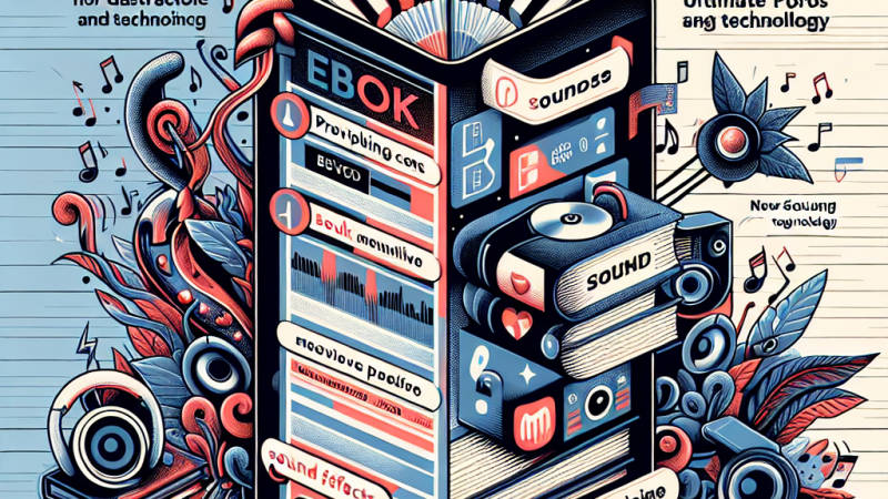 Wady i zalety e-booków z nową technologią dźwiękową