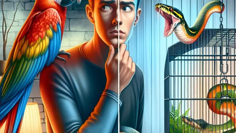 Wady i zalety posiadania egzotycznych zwierząt w domu