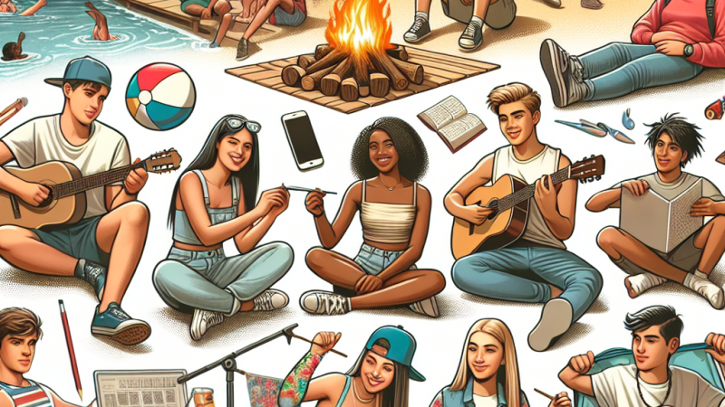 Wakacje polskich nastolatków