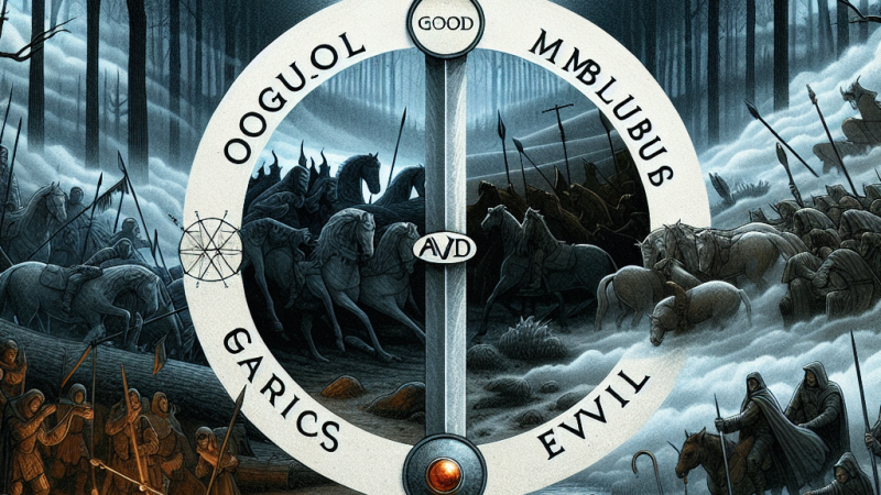 Walka dobra ze złem w "Hobbicie" - analiza literacka