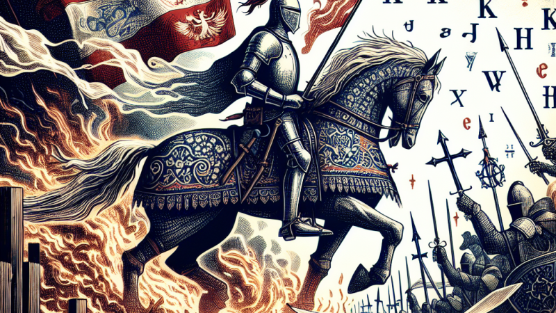 Walka z wrogiem jako zaprzeczenie etosu rycerskiego w "Konradzie Wallenrodzie" Adam Mickiewicz.