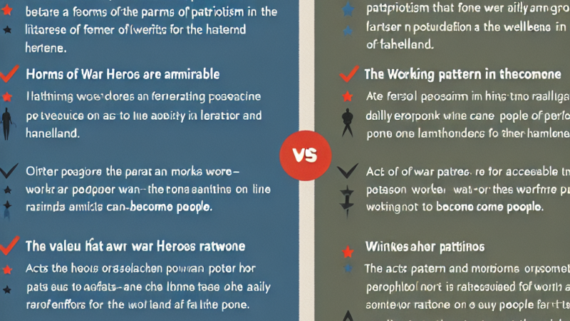 Wartość różnych wzorców patriotyzmu w literaturze i filmie.