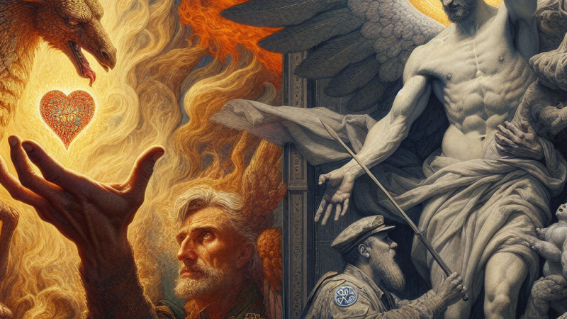 Wartości, dla których możemy oddać własne życie. Analiza literacka