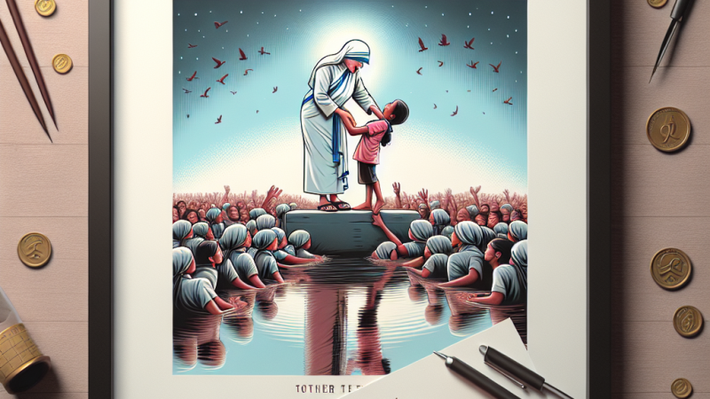 "Ważne jest nie to, ile pracujesz, ale ile miłości wkładasz w swoją pracę"- analiza słów Matki Teresy z Kalkuty