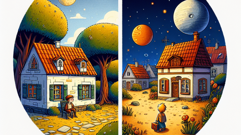 Ważne miejsca dla bohaterów literackich