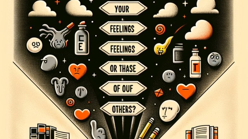 Ważniejsze są uczucia własne czy innej osoby?