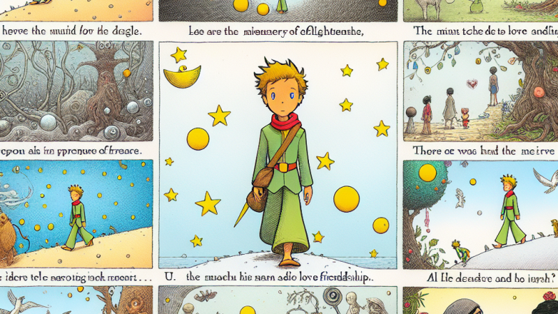 Wędrówki Małego Księcia w poszukiwaniu prawdy.