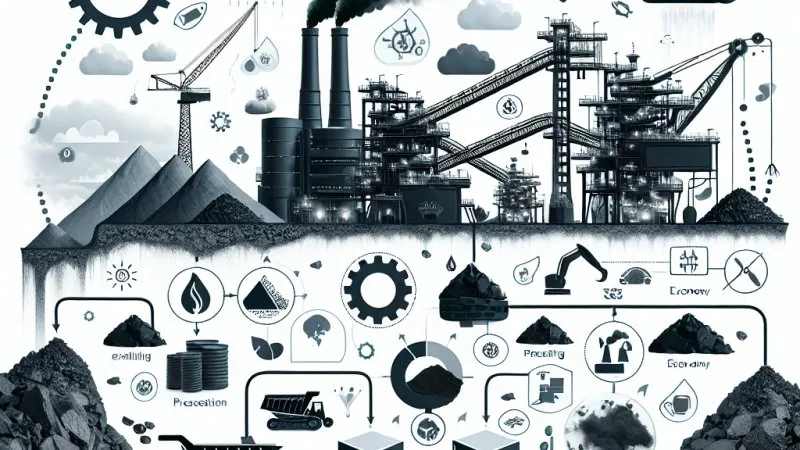 Węgiel kamienny: pochodzenie, właściwości, sposoby wydobycia oraz zastosowania