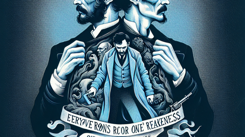 Wewnętrzna walka człowieka ze swoimi słabościami na podstawie "Zbrodni i kary" Fiodora Dostojewskiego