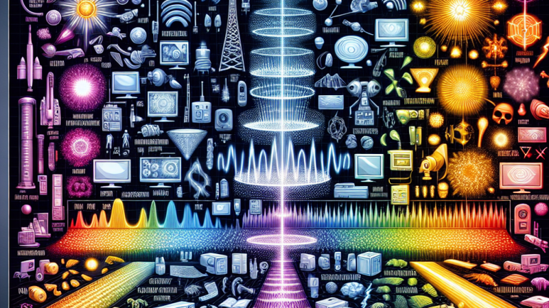 Widma fal elektromagnetycznych - charakterystyka, zakresy i zastosowania