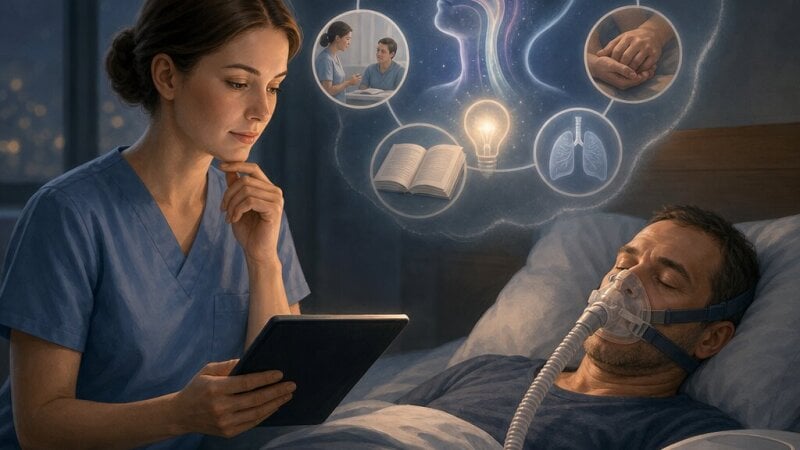 Wiedza pielęgniarek na temat terapii CPAP w zaburzeniach oddychania podczas snu