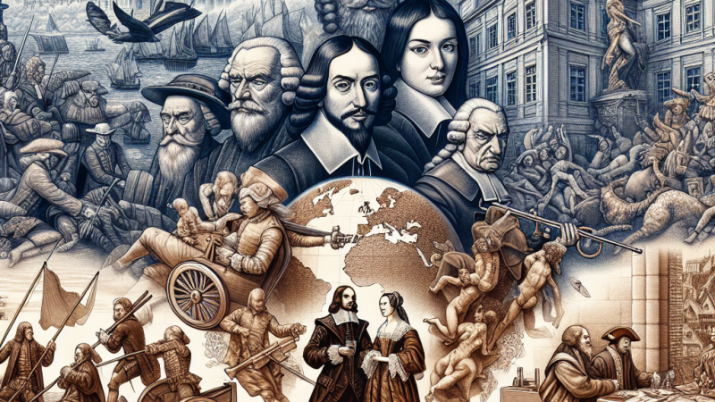 Wiek XVII: Konflikty międzynarodowe, Czar absolutyzmu, Kultura, Zmiany polityczne.