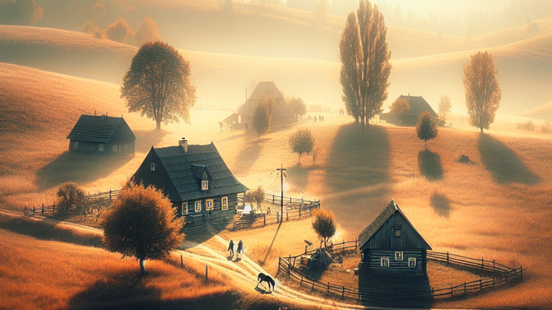 Wieś jako ojczyzna. Przedstaw problem odwołując się do lektury obowiązkowej, innego tekstu literackiego, kontekstu literackiego.