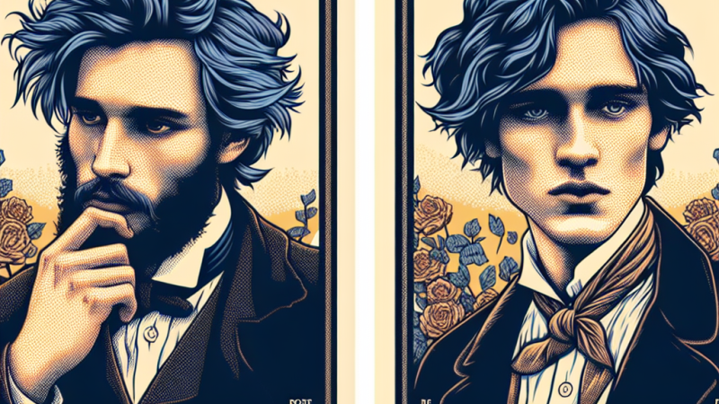 Wizernek poety w dramacie Krasińskiego "Nie-boska komedia" i innym romantycznym utworze