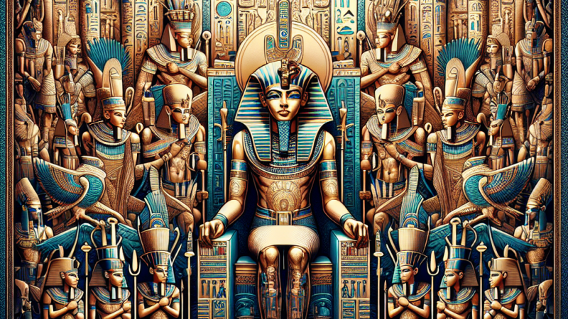 Wizerunek władców w legendach dawnego Egiptu oraz wybranym tekście literackim: kontekst łączący.