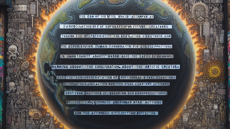 Wizja końca świata jako inspiracja dla twórców kultury