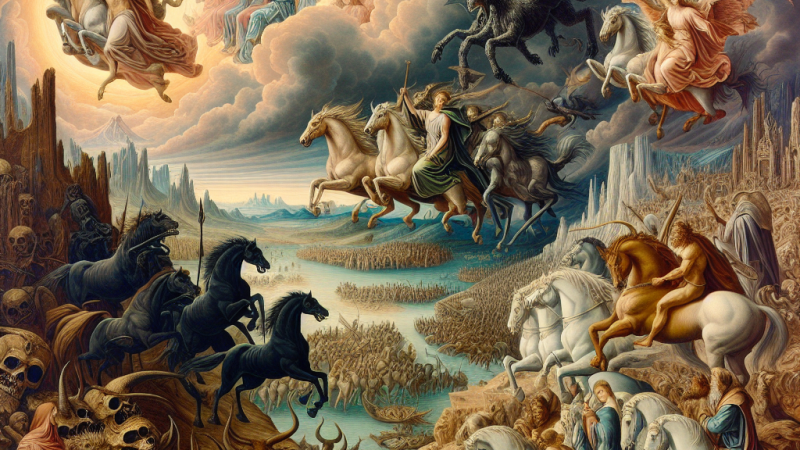 Wizja końca świata na podstawie Apokalipsy św. Jana i „Hymnów” Jana Kasprowicza z uwzględnieniem wybranego kontekstu