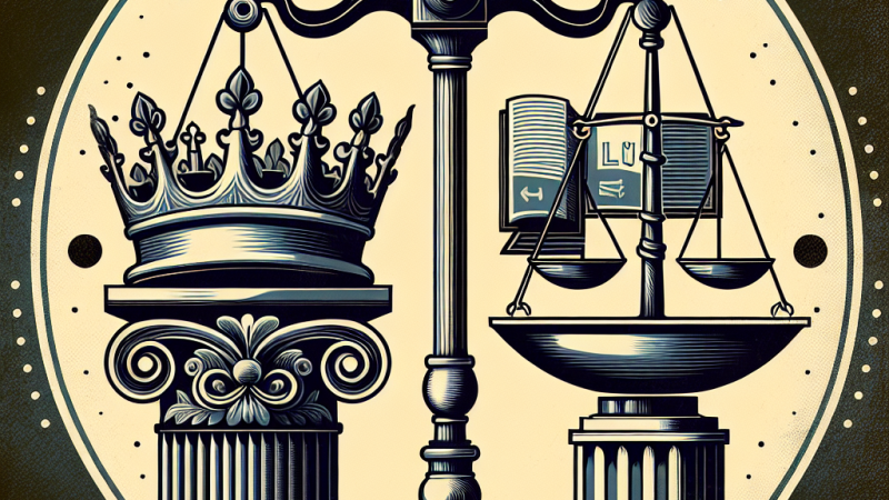 Władza i prawo stanowią podstawę dobrego państwa - rozprawka