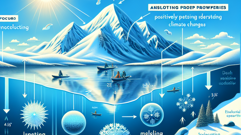 Właściwości optyczne śniegu i rola śniegu w systemie klimatycznym.