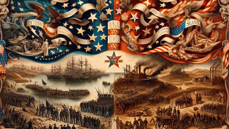 Wojna secesyjna w Stanach Zjednoczonych - przyczyny, przebieg i skutki