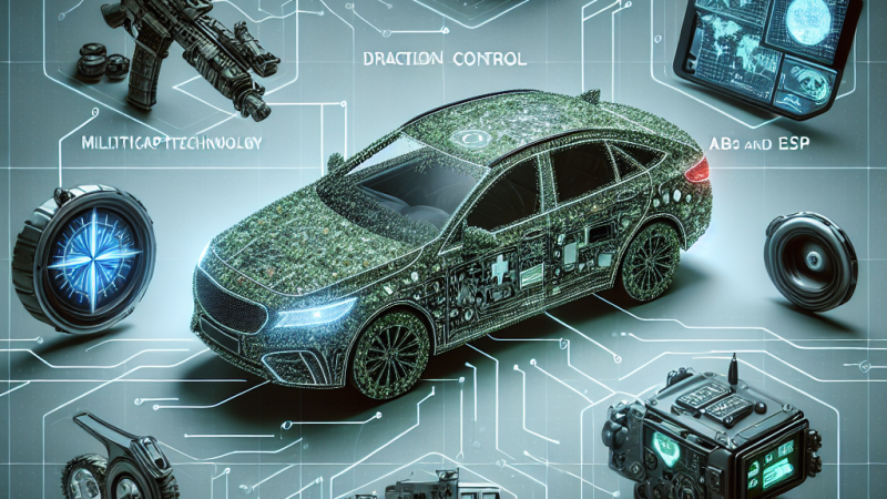 Wojskowe technologie w samochodach.