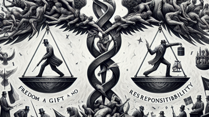 Wolność – dar i odpowiedzialność: analiza kontekstów literackich