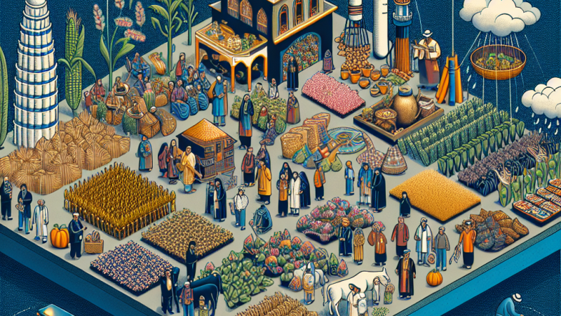 Wpływ czynników kulturowych na kierunki produkcji rolniczej.