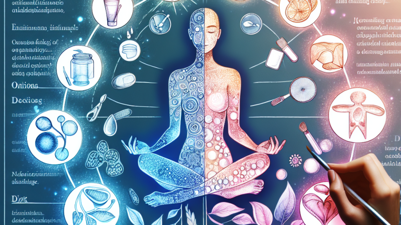 Wpływ czynników wewnętrznych na skórę