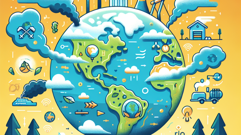 Wpływ działalności człowieka na atmosferę.